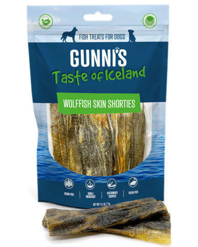 Gunni's Wolffish Skin Shorties 2.5oz
