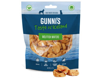 Gunni's Wolffish Wafers 5oz