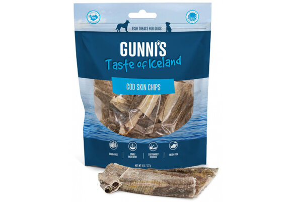 Gunnis Cod Skin Chips 9oz