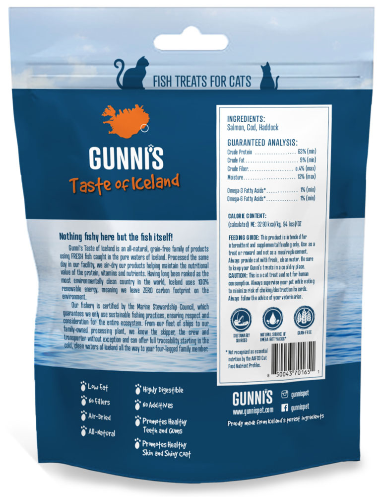 Gunni's Cat Salmon Mini Morsel 1.5oz