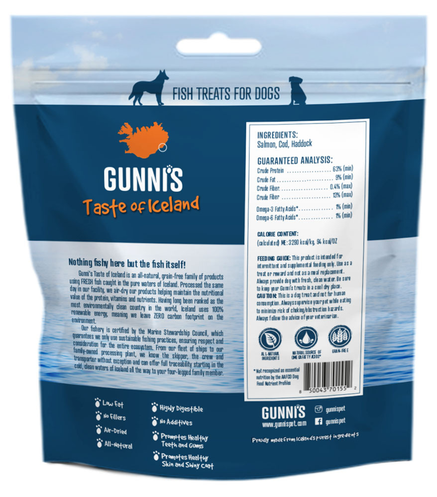 Gunni's Salmon Baby Bites 2.5oz