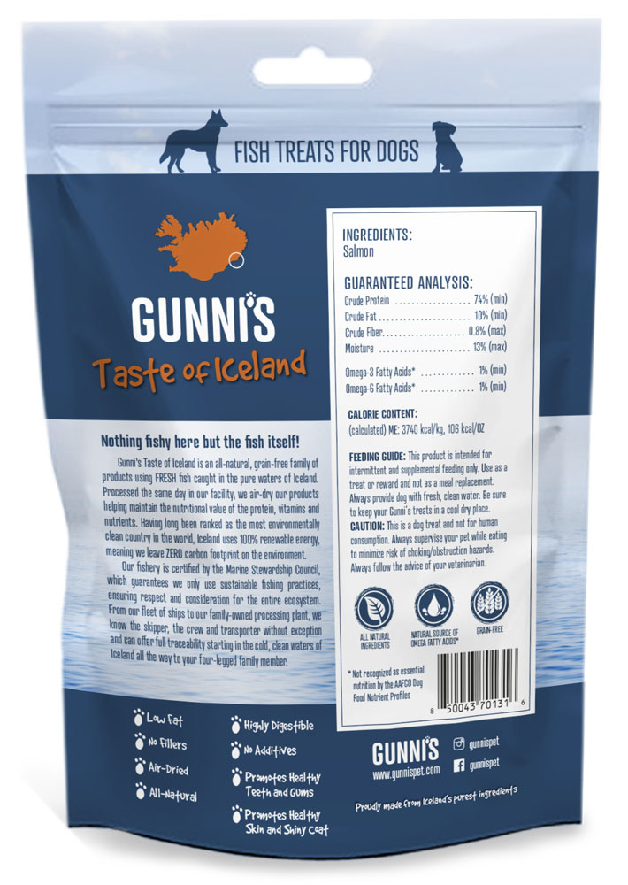 Gunni's Salmon Skin Shorties 2.5oz