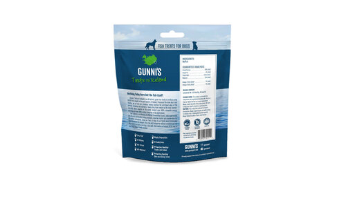 Gunni's Wolffish Wafers 5oz