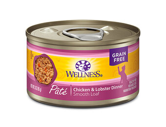 Wellness Cat Pate Chicken & Lobster 3oz