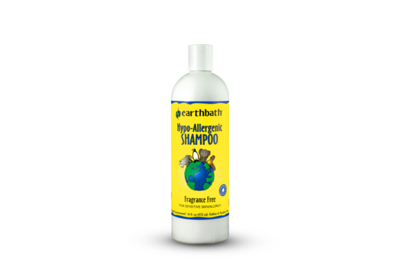 Earthbath Hypo Shampoo Fragrance Free 16oz