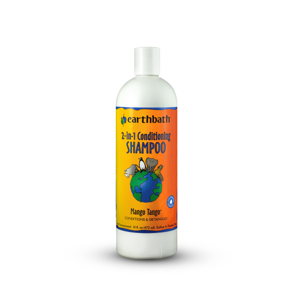 Earthbath 2-In-1 Conditioning Shampoo Mango Tango 16oz