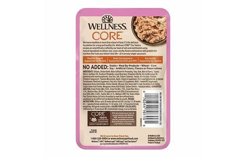 Wellness Kitten Tiny Tasters Chicken Pate 1.75oz