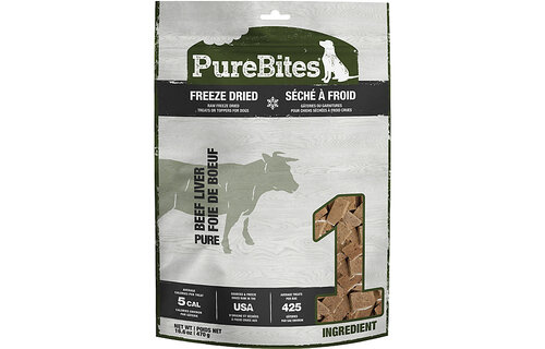PureBites Beef Liver Treat Dog 470 g