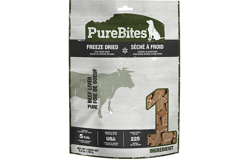 PureBites Beef Liver Treat Dog 250 g