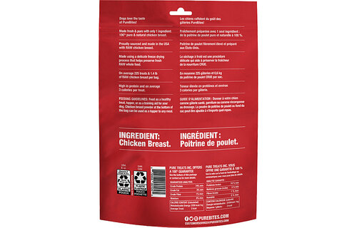 PureBites Chicken Breast Treat Dog 175 g