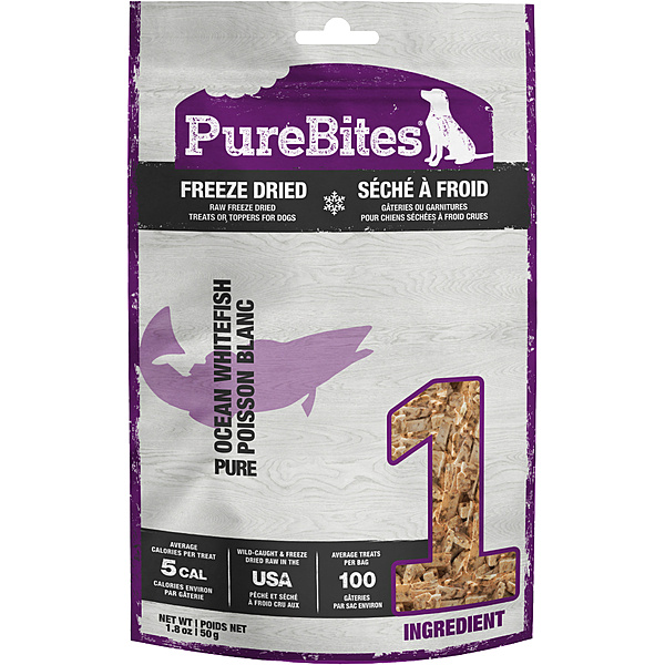 PureBites Ocean Whitefish Treats Dog 50 g