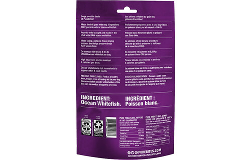PureBites Ocean Whitefish Treats Dog 50 g