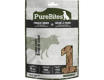 PureBites Beef Liver Treats Dog 120 g