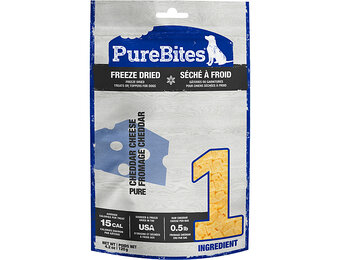 PureBites Cheddar Cheese Treats Dog 120 g