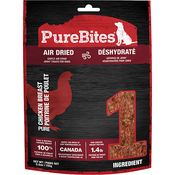 PureBites Chicken Breast Jerky Treats Dog 5.5 oz
