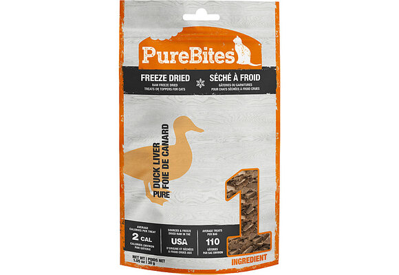 PureBites Duck Liver Treat Cat 30 g