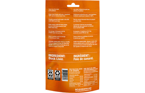 PureBites Duck Liver Treat Cat 30 g