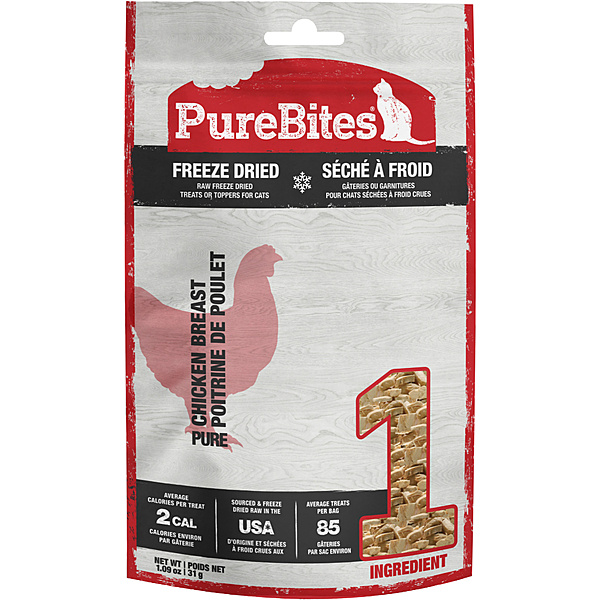 PureBites Chicken Breast Treats Cat 31 g