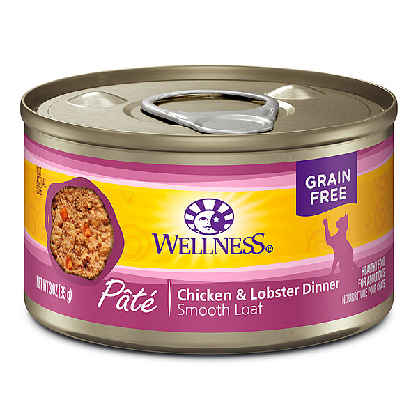 Wellness Cat Pate Chicken & Lobster 3oz