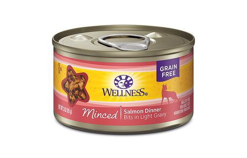 Wellness Cat Salmon Minced 3oz