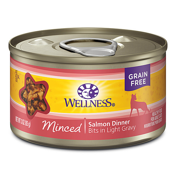Wellness Cat Salmon Minced 3oz