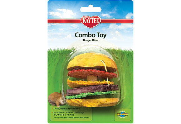 Disc*Combo Toy Crispy/Wood Hamburger