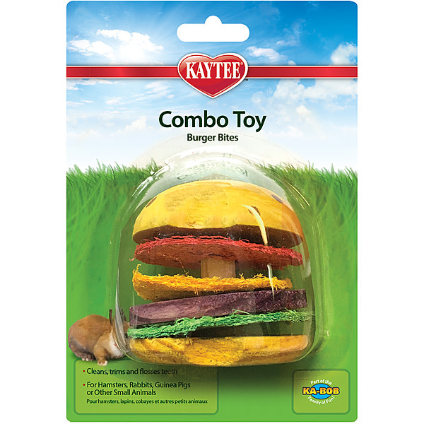 Disc*Combo Toy Crispy/Wood Hamburger