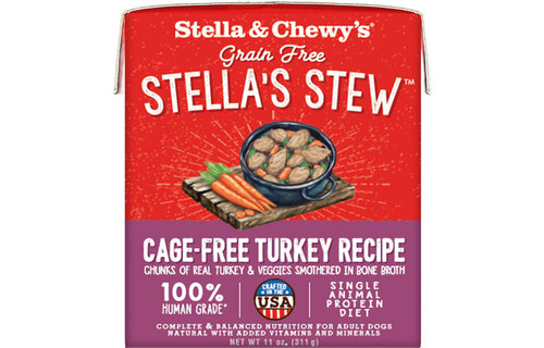 Stella & Chewy's Stew Cage Free Turkey Dog 11 oz