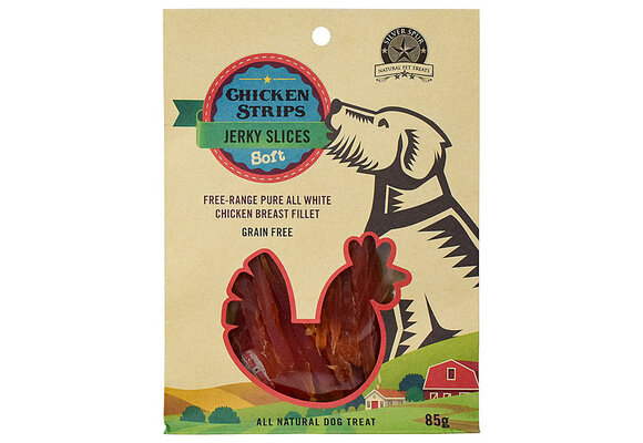 SilverSpur Chicken Jerky Slices 85g