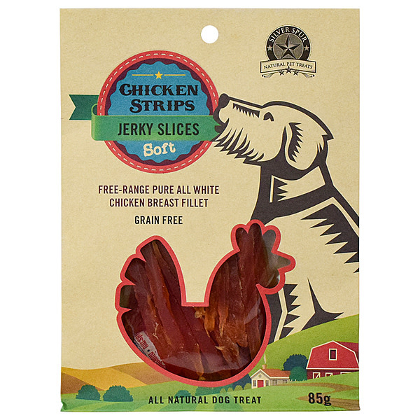 SilverSpur Chicken Jerky Slices 85g