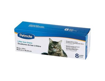 Petmate Litter Pan Liners Jumbo 8pk 35x19