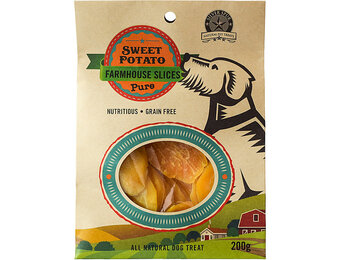 Silver Spur GF Sweet Potato Slices Dog 200 g