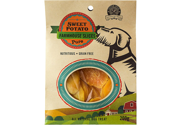 Silver Spur GF Sweet Potato Slices Dog 200 g