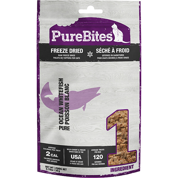 PureBites Ocean Whitefish Treats Cat 20 g