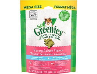 Greenies Feline Dental Salmon Cat 4.6 oz