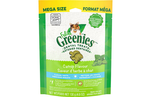 Greenies Feline Catnip Flavor Cat 4.6 oz