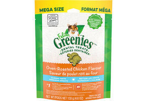 Greenies Feline Oven-Roasted Chicken Cat 4.6 oz