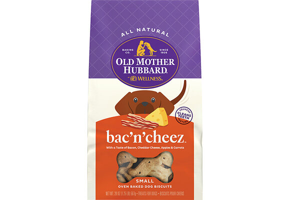Old Mother Hubbard Classic Bac'N'Cheez Small Dog 20 oz