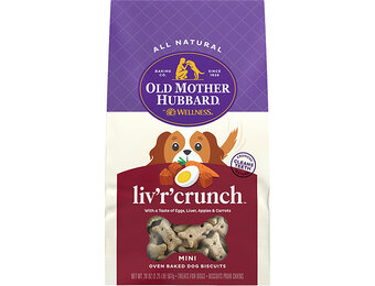 Old Mother Hubbard Liv'R Crunch Mini Dog 20 oz