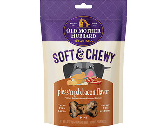 Old Mother Hubbard Soft & Tasty Peanut Butter & Bacon Mini Dog 8 oz