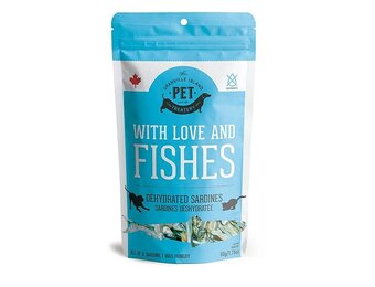 Granville Island Pet Treat Love & Fishes Sardine Treats 50g