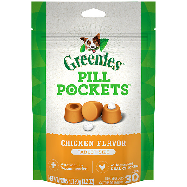 Greenies Pill Pocket Chicken 30 Tabs