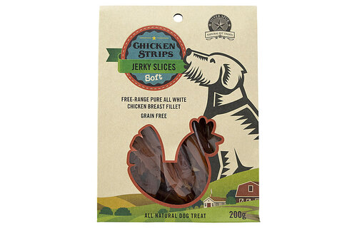 SilverSpur Chicken Jerky Slices 200g