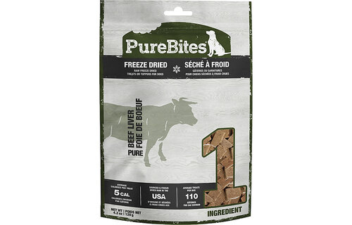 PureBites Beef Liver Treats Dog 120 g
