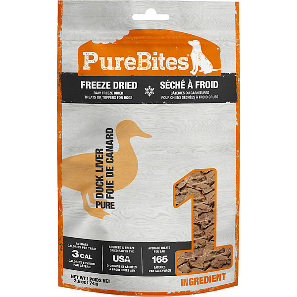 PureBites Dog Duck 74g