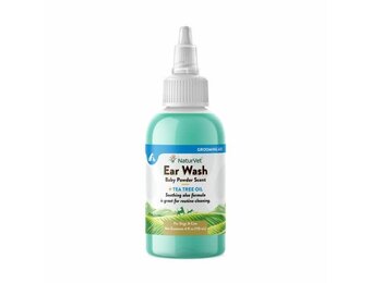 NaturVet Ear Wash W/TeaTree Oil 4oz