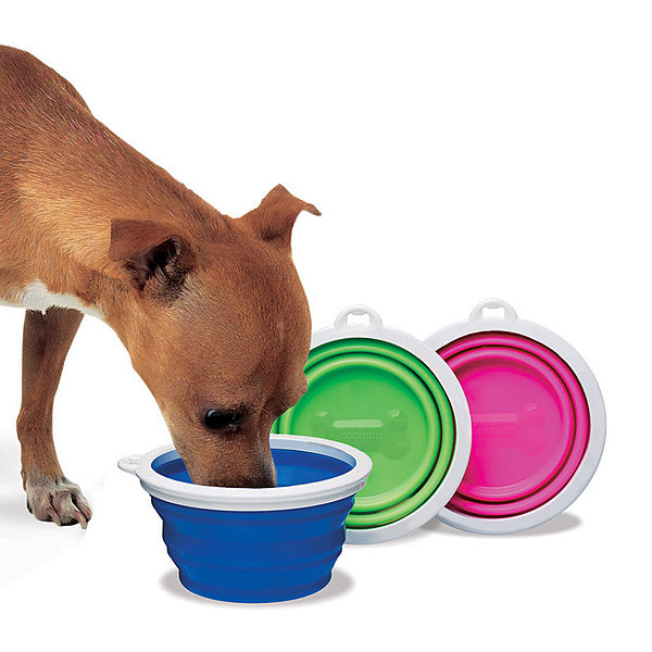 Petmate Silicone Travel Bowl 1/Cup Tray