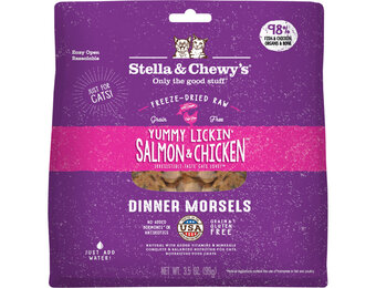 Stella & Chewy's FD Yummy Lickin' Salmon/Chix Cat 3.5 oz