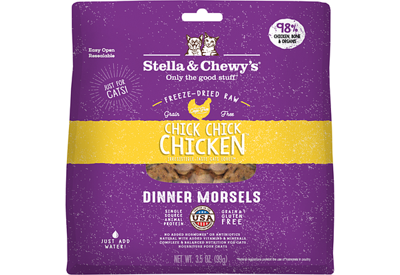 Stella & Chewy's FD Chick, Chick, Chick Cat 3.5 oz
