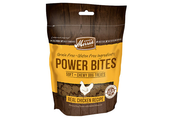 Merrick Power Bites Chicken Recipe Dog 6 oz